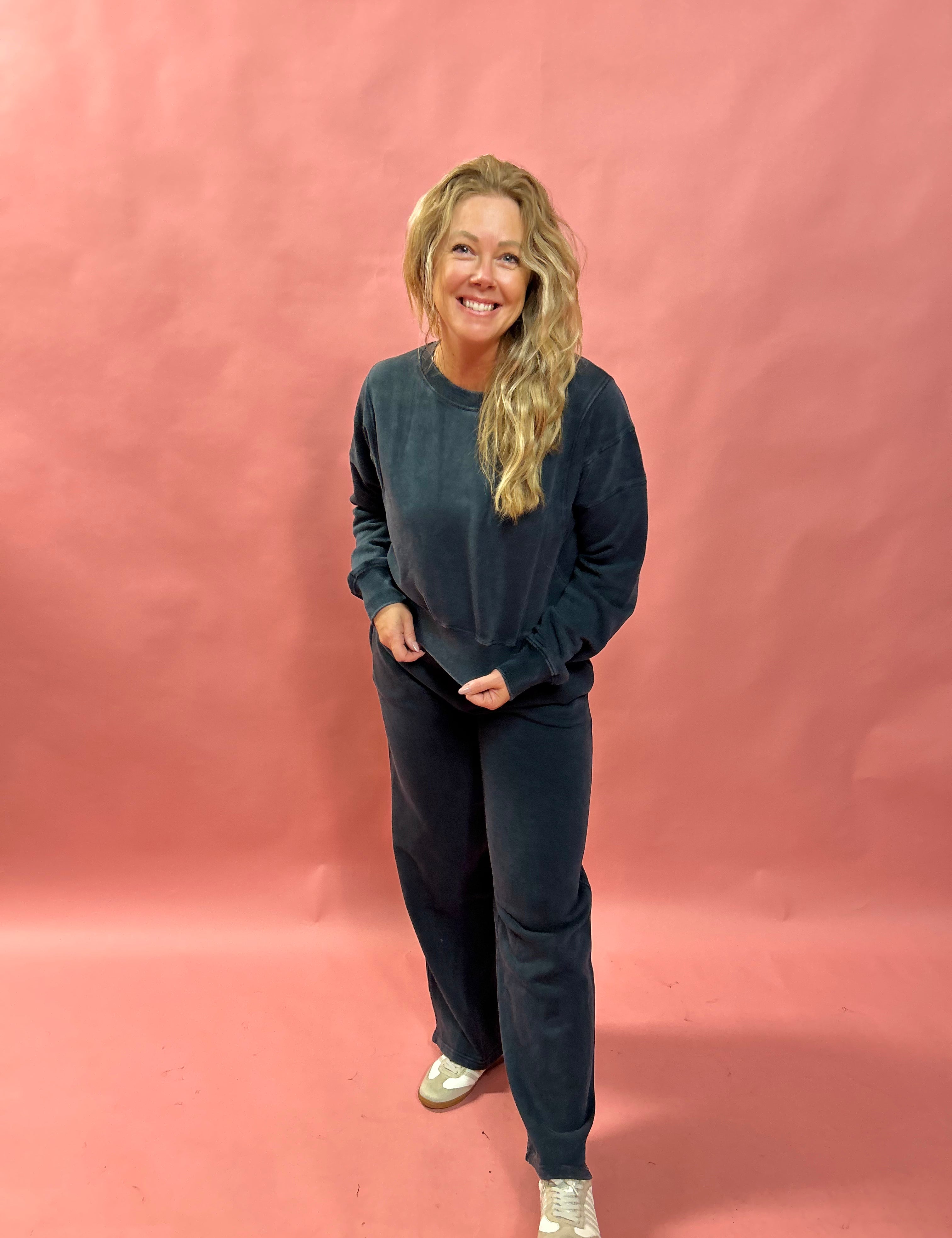 Weekend Vibes Mineral Wash Sweatpants