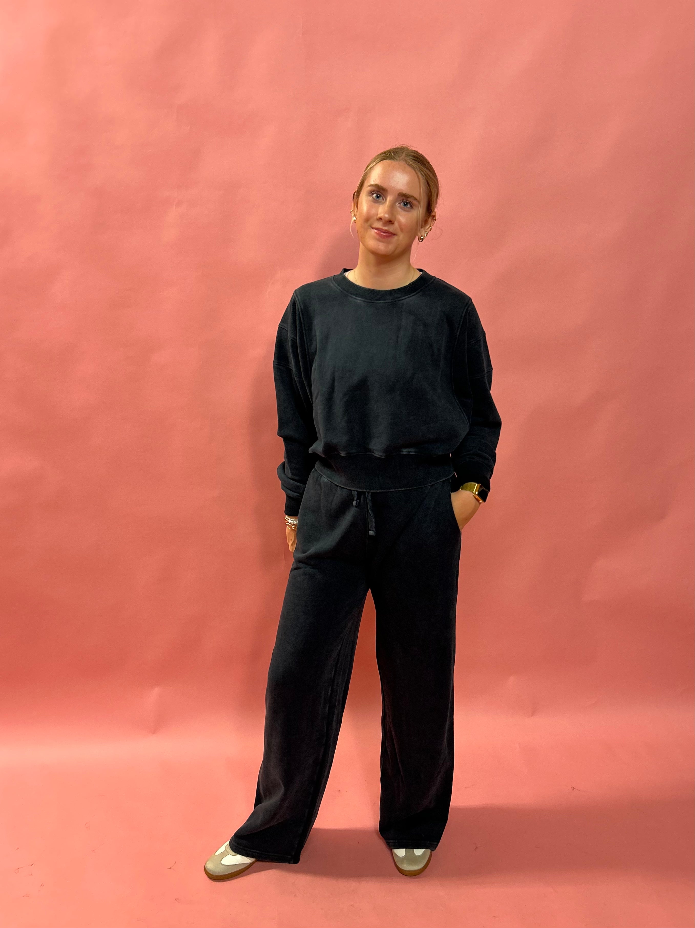 Weekend Vibes Mineral Wash Sweatshirt