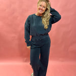 Weekend Vibes Mineral Wash Sweatshirt