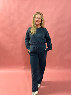 Weekend Vibes Mineral Wash Sweatshirt