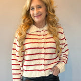 Weekend Vibes Striped Cardigan