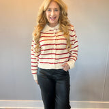 Weekend Vibes Striped Cardigan