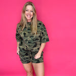 Weekend Warrior Camo Lounge Set