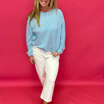 Weekend Waves Scuba Striped Knit Top - Shabby 2 Chic Boutiques