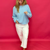 Weekend Waves Scuba Striped Knit Top - Shabby 2 Chic Boutiques