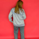 Weekender Stripe V Neck in Blue (ZSupply) - Shabby 2 Chic Boutiques