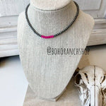 Western Navajo Bead Choker Necklace