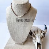 Western Navajo Bead Choker Necklace