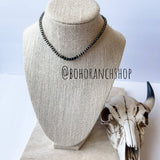 Western Navajo Bead Choker Necklace