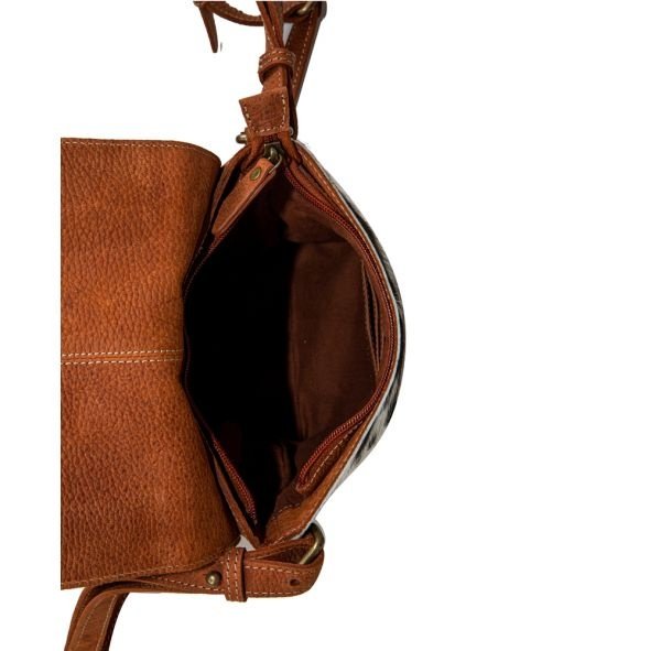 Westward Tassled Leather Hairon Bag