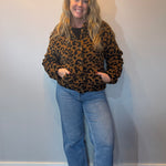 Wild Cozy Leopard Plush Jacket