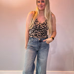 Wild & Free Leopard Knit Tank
