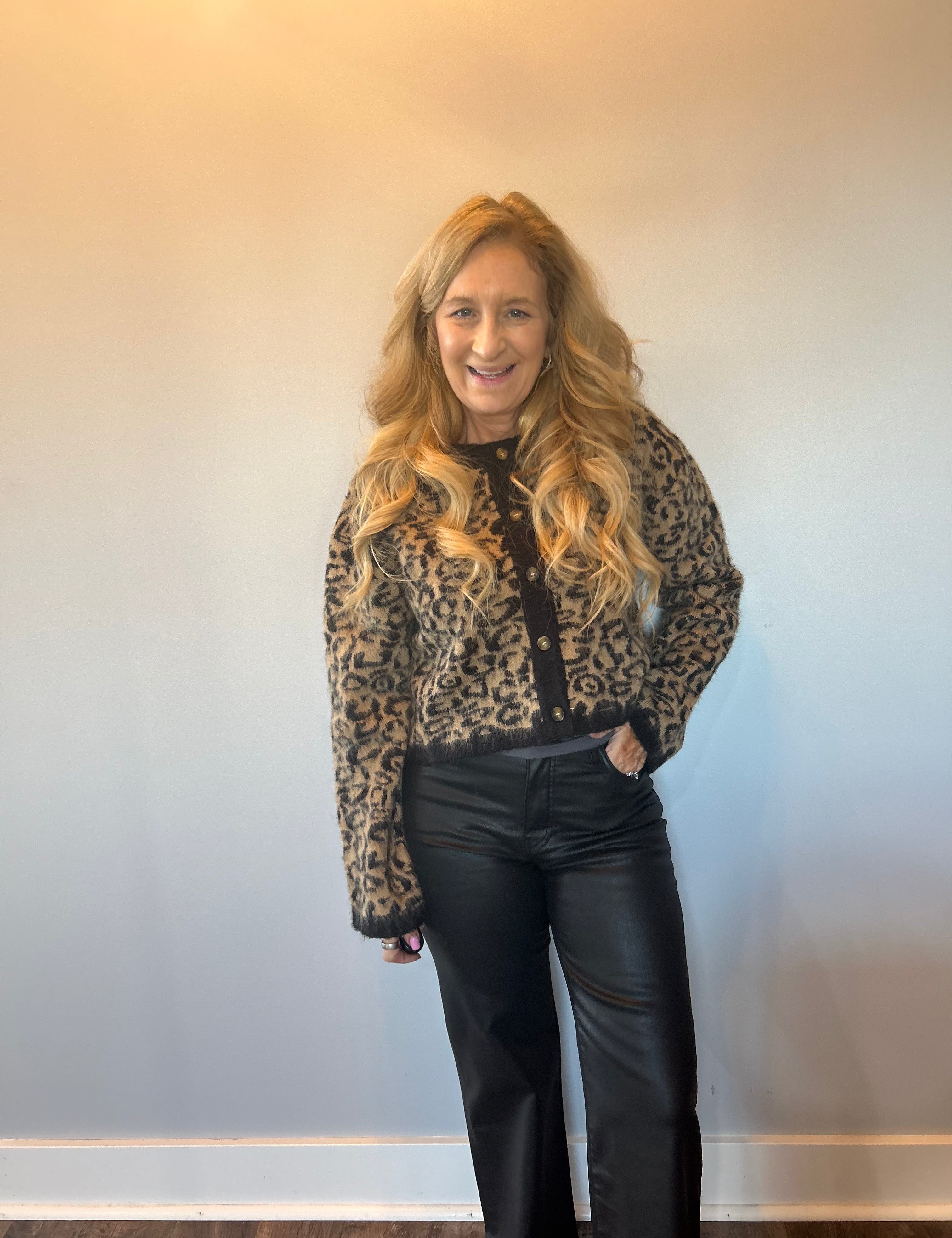 Wild at Heart Leopard Cardigan