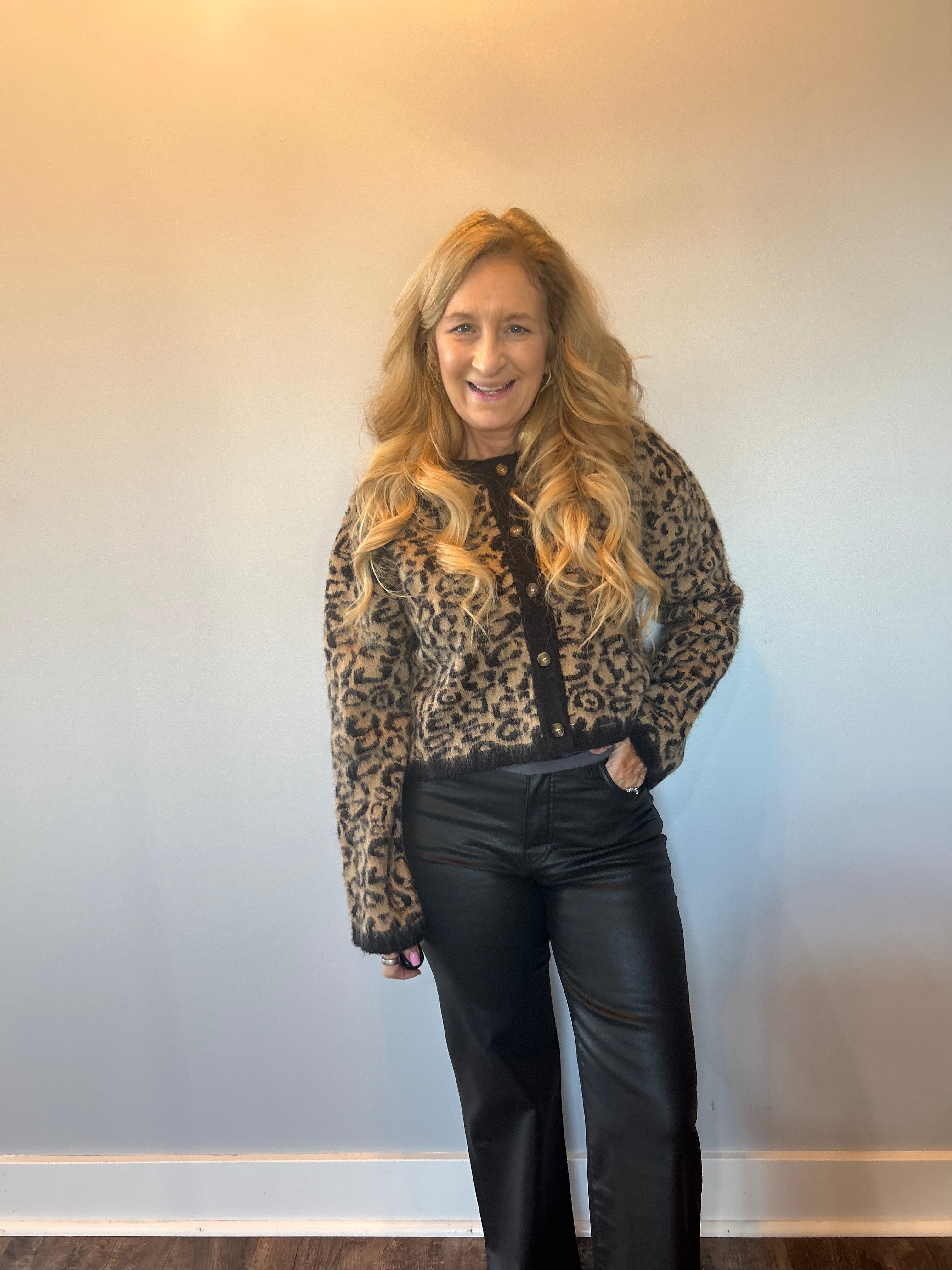Wild at Heart Leopard Cardigan