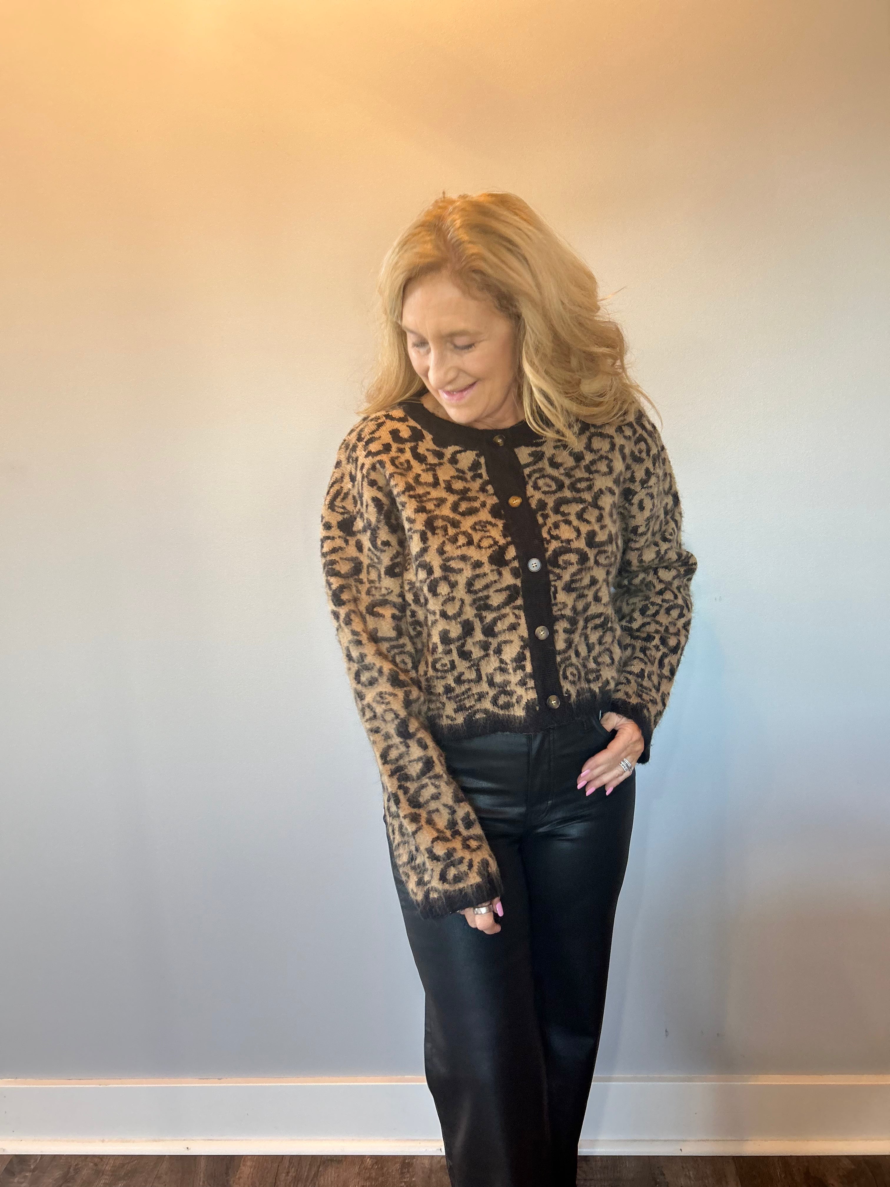 Wild at Heart Leopard Cardigan