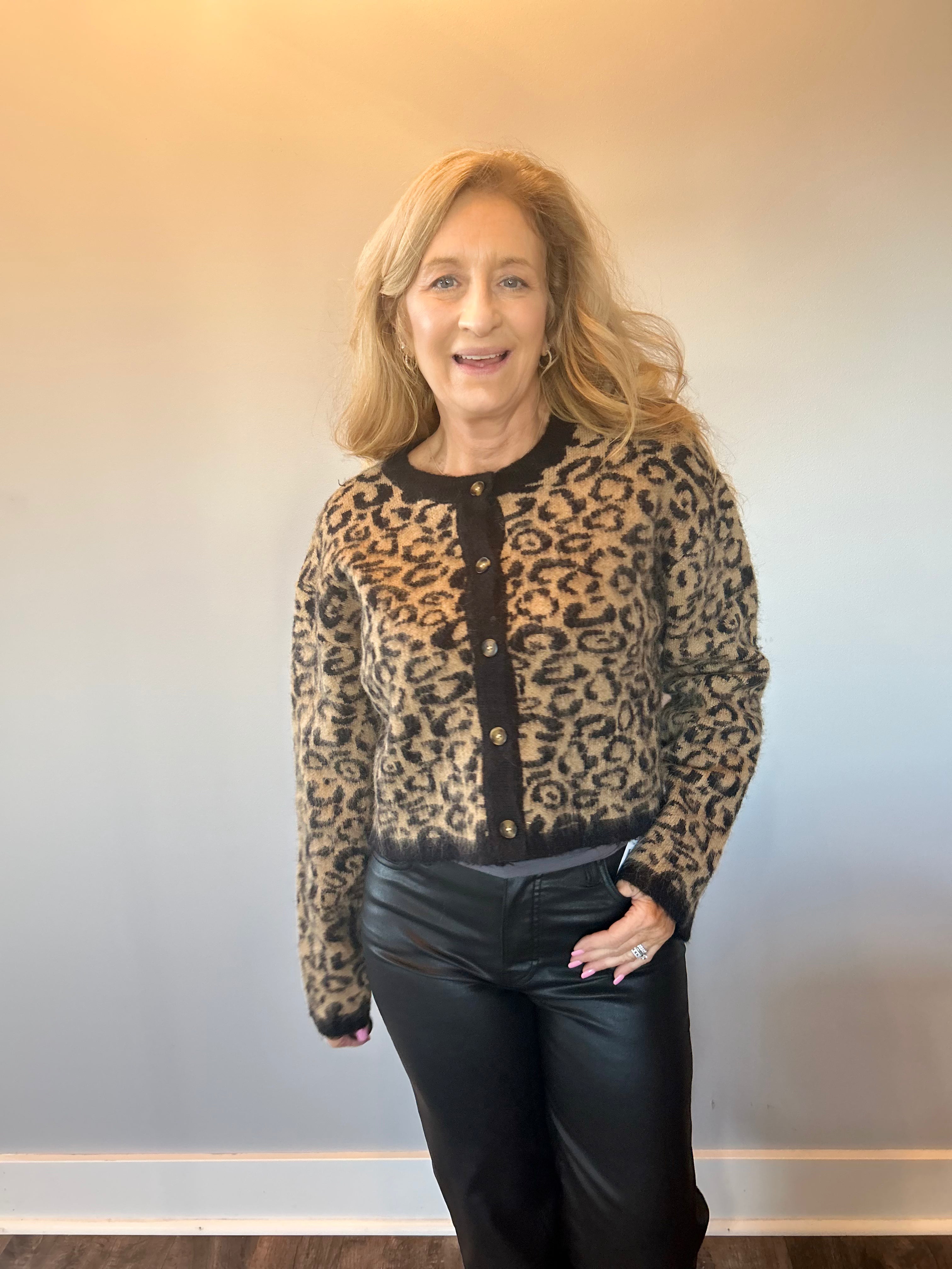 Wild at Heart Leopard Cardigan