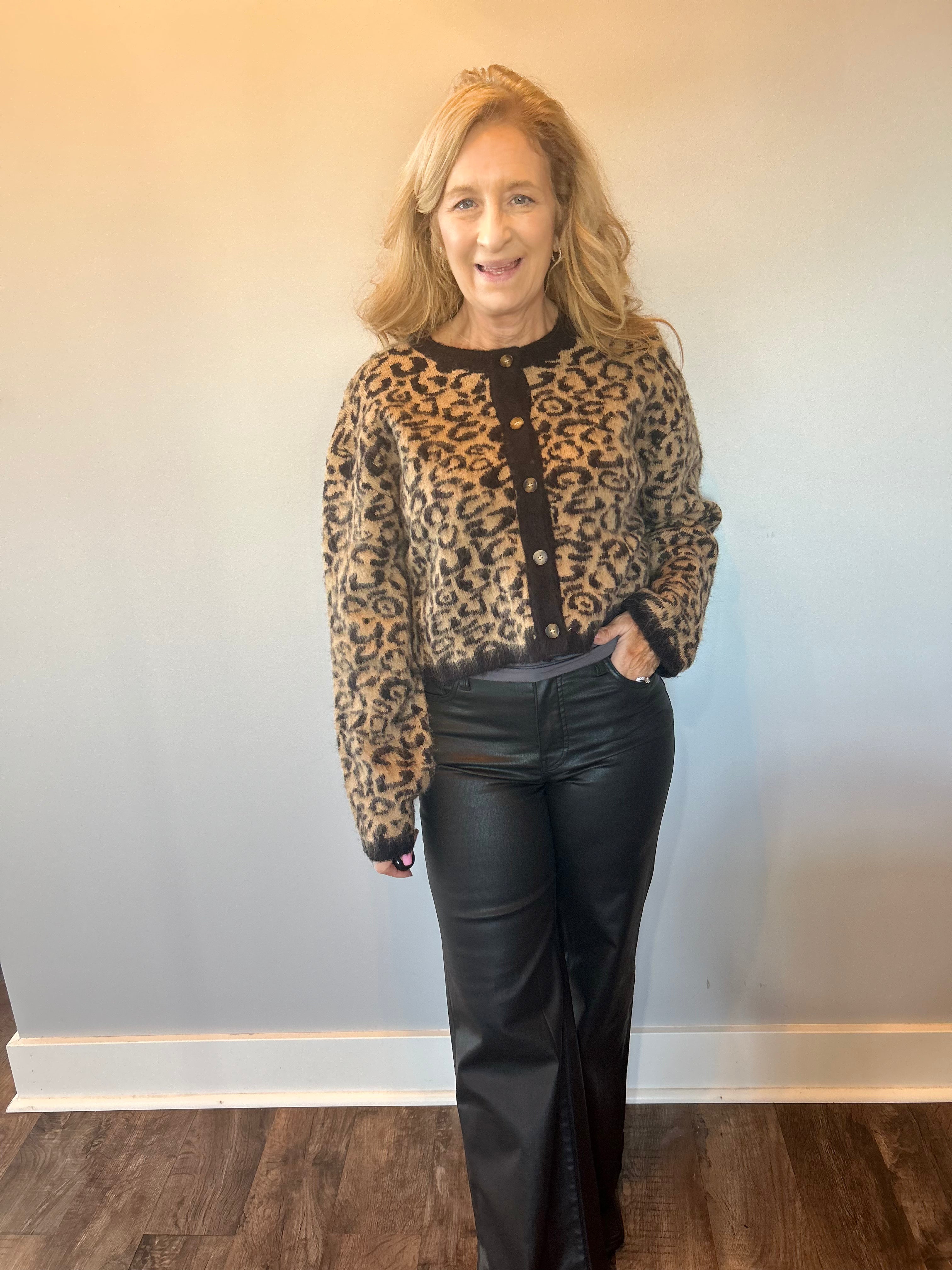 Wild at Heart Leopard Cardigan