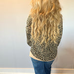 Wild at Heart Leopard Oversized Knit Top