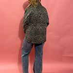 Woodlen Feels Leopard Print Denim Jacket