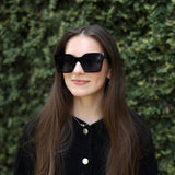 Wylie - Women's Oversized Square Sunglasses - Shabby 2 Chic Boutiques
