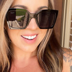Wylie - Women's Oversized Square Sunglasses - Shabby 2 Chic Boutiques