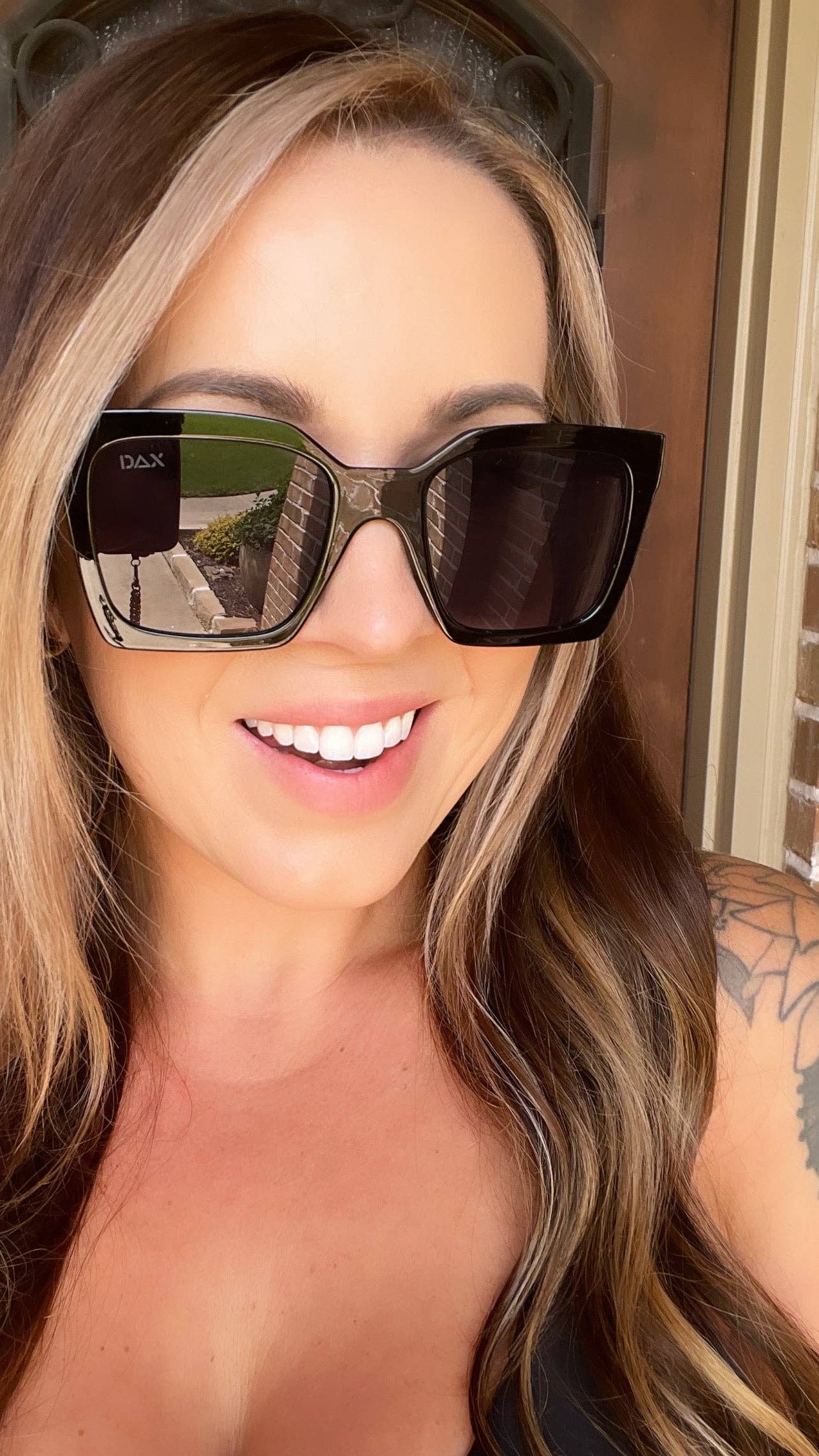 Wylie - Women's Oversized Square Sunglasses - Shabby 2 Chic Boutiques
