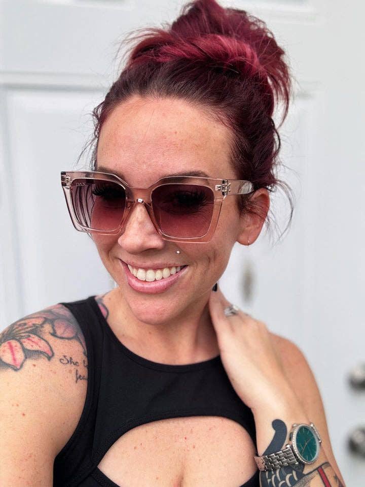 Wylie - Women's Oversized Square Sunglasses - Shabby 2 Chic Boutiques