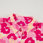 Floral Flourish Button Down Blouse