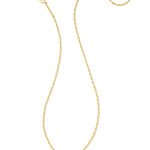 Cailin Gold Pendant Necklace in Ivory Mother-of-Pearl