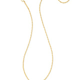 Cailin Gold Pendant Necklace in Ivory Mother-of-Pearl