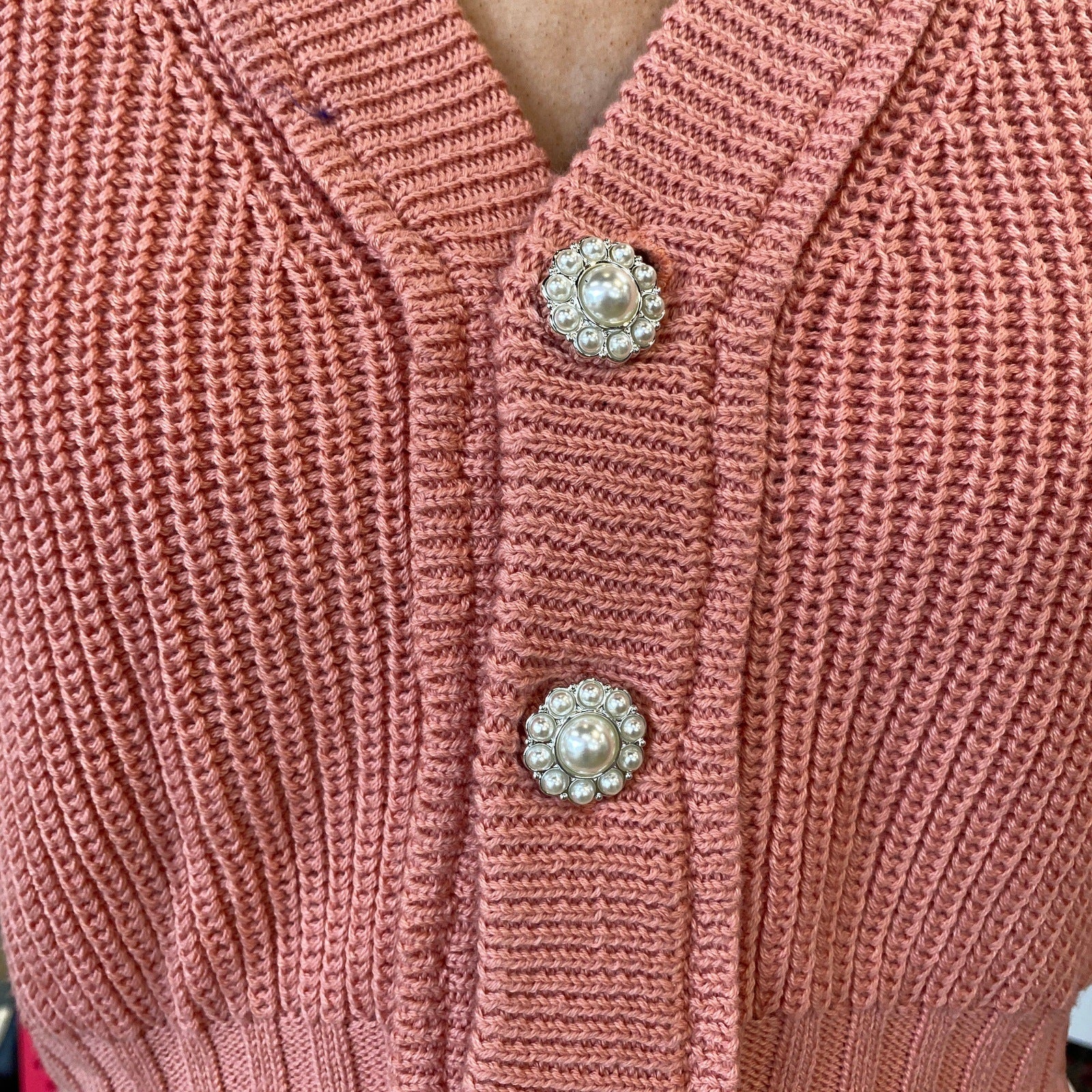 How Sweet Cotton Blend Cardigan