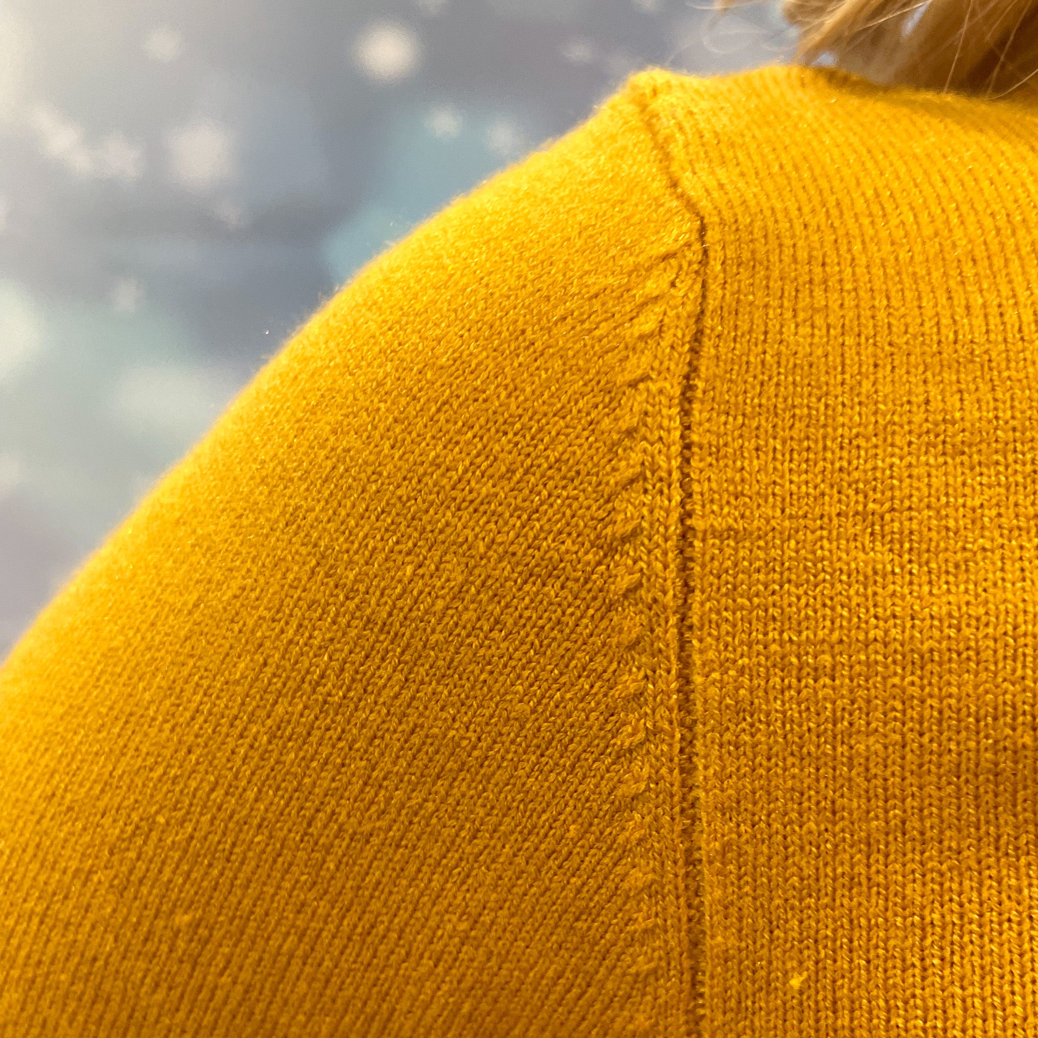 Forever Turtleneck Knit Sweater in Hot Mustard