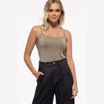 Seaboard Tank Cami in Natural - Curvy