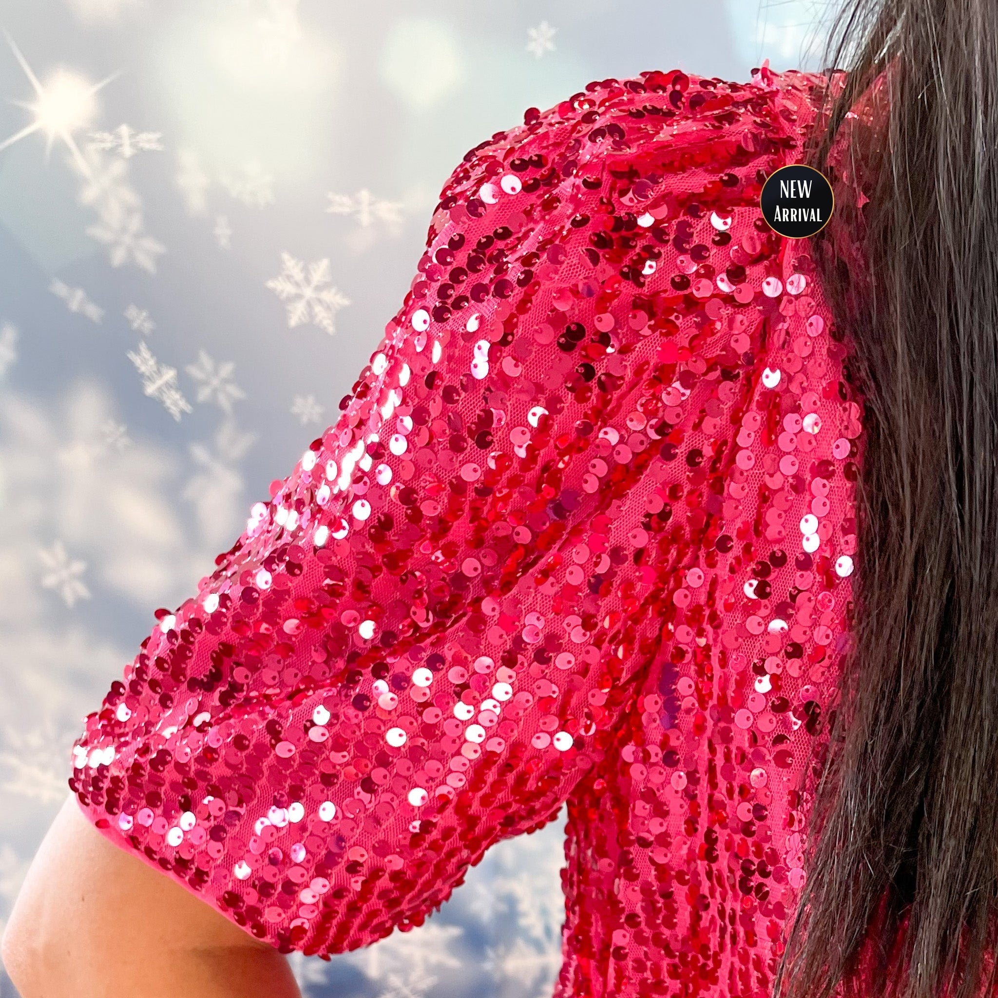 Secrecy Sequin Blouse