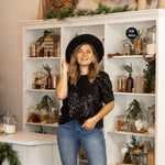 Secrecy Sequin Blouse