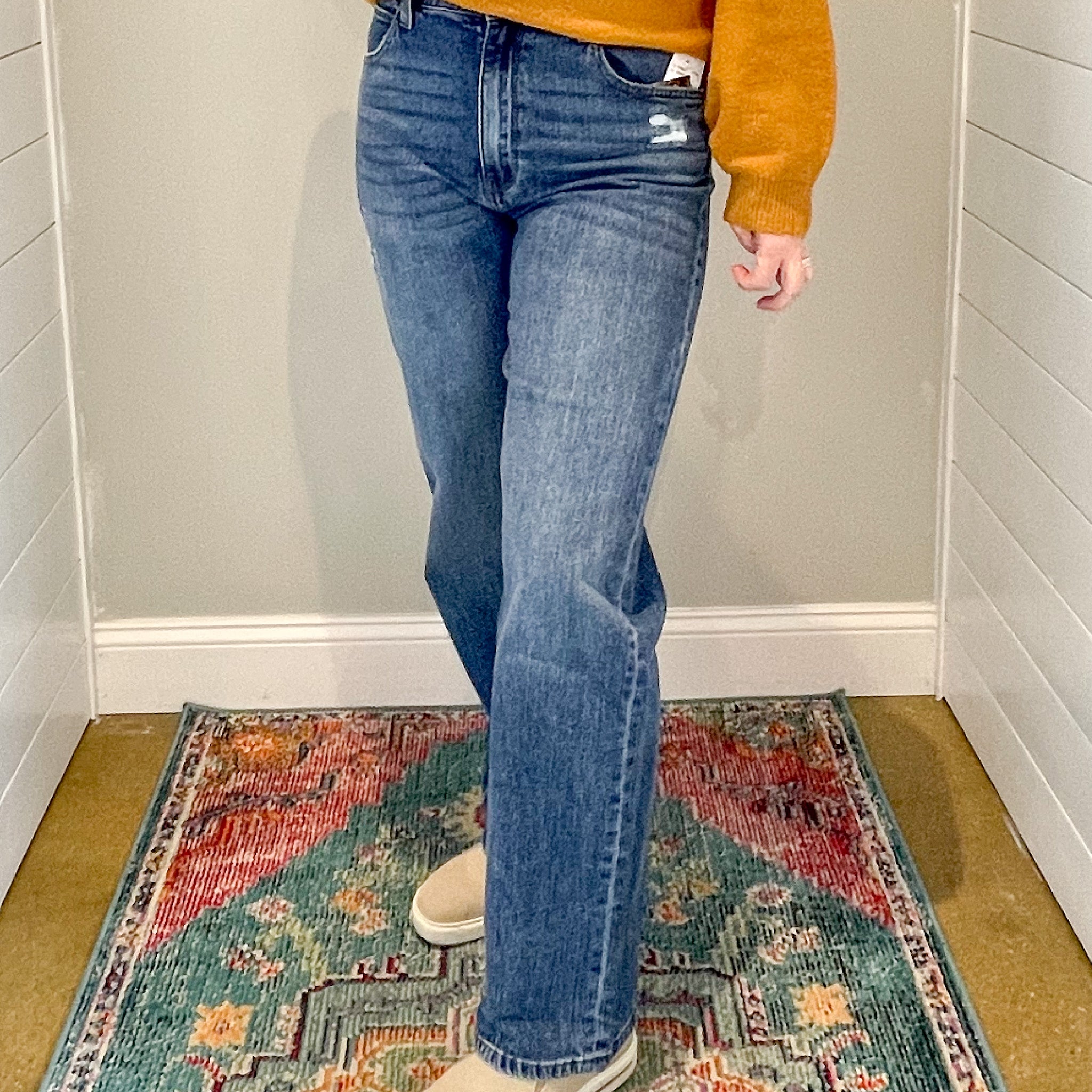 Sienna High Rise Wide Leg Critique Wash