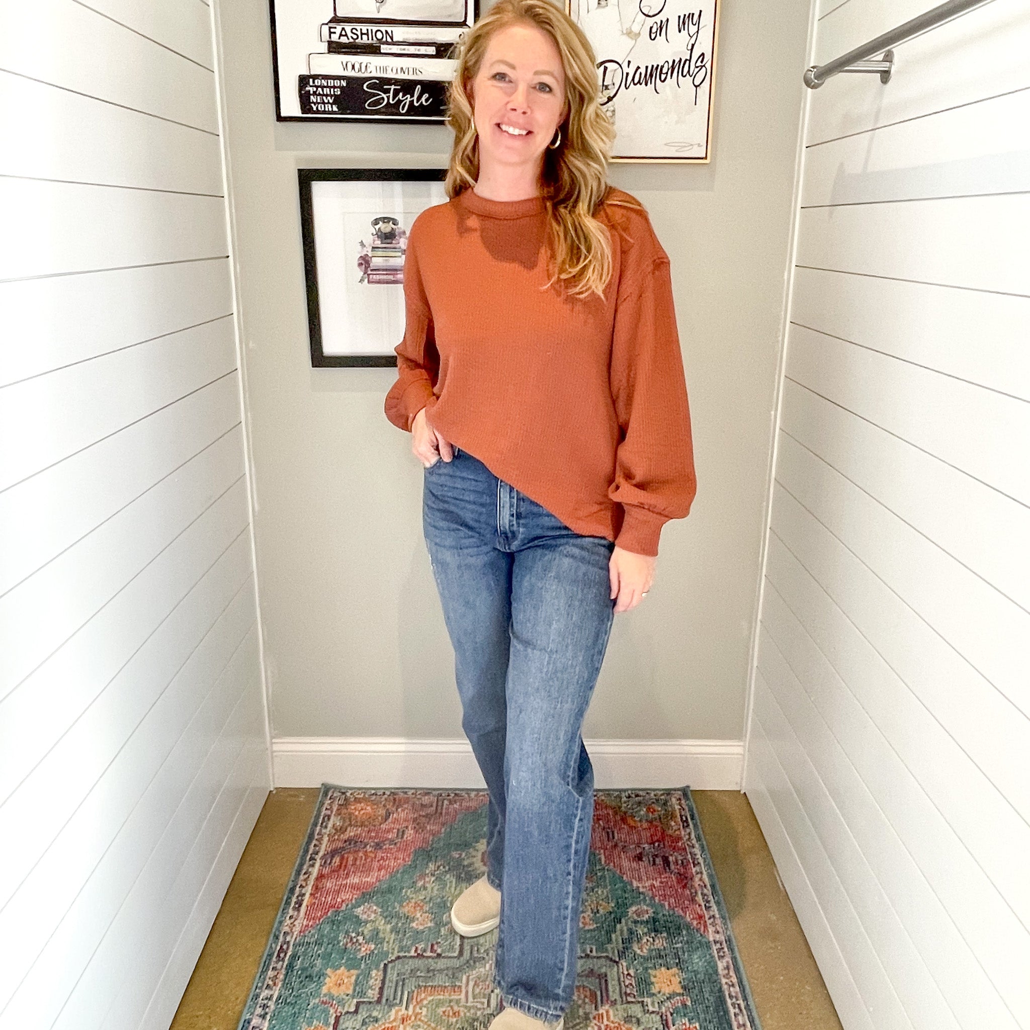 Sienna High Rise Wide Leg Critique Wash