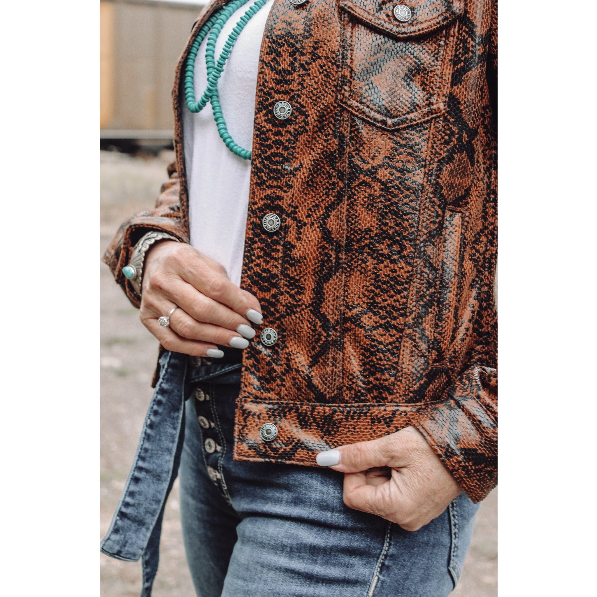 Snakeskin Jacket