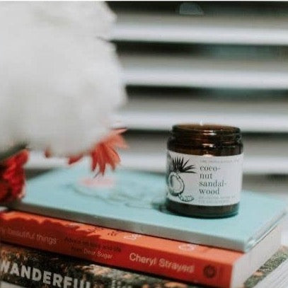 Soy Candle - Coconut Sandalwood - 4 oz.