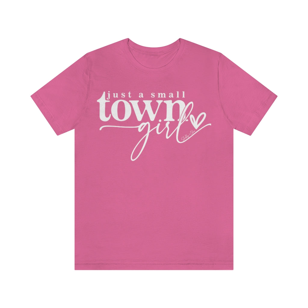 Just a Small Town Girl  Graphic Tee-Shabby 2 Chic Boutiques